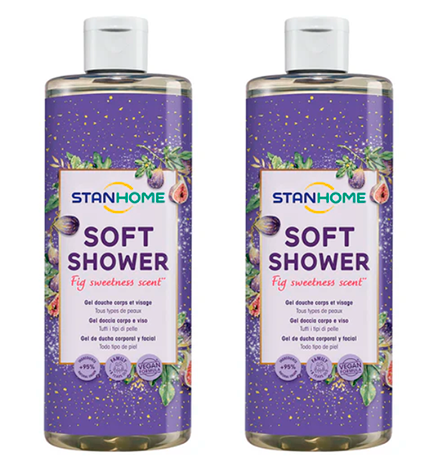2x SOFT SHOWER