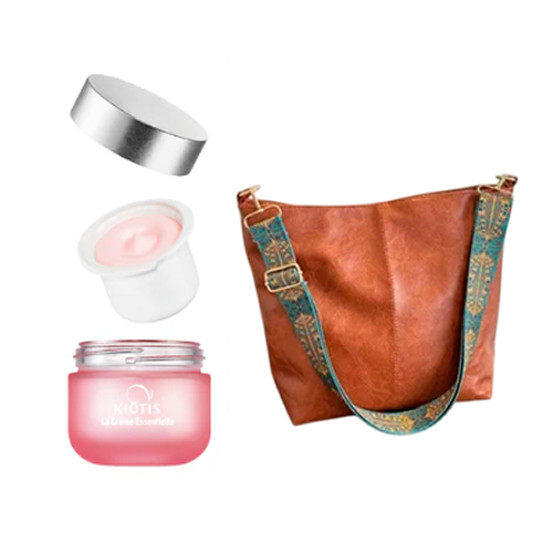 CREMA ESENCIAL + RECARGA + BOLSO (a elegir)